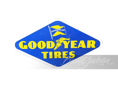 1953 GOODYEAR TIRES PORCELAIN SIGN