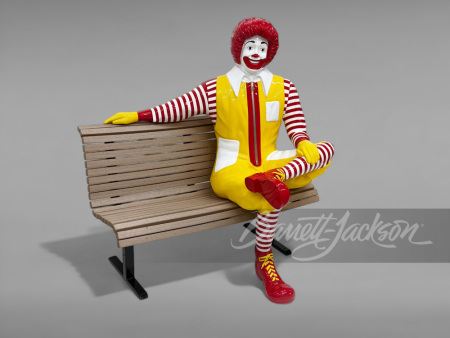 RONALD MCDONALD ON BENCH