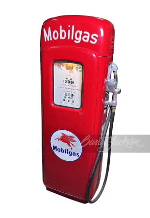 LATE 1940S MOBILGAS M/S 80 LIGHTED GAS PUMP