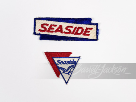 LOT OF TWO SEASIDE GASOLINE UNIFORM PATCHES