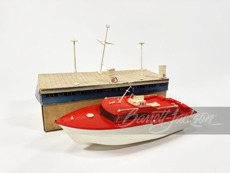 1960S PHILLIPS 66 POWER YACHT TOY BOAT