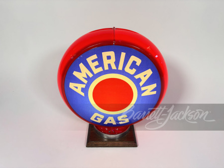 CIRCA 1940S STANDARD OIL AMERICAN GAS GAS PUMP GLOBE