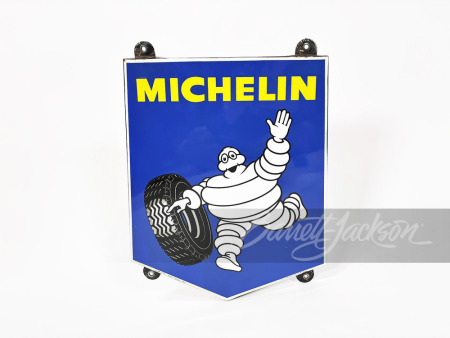 CIRCA LATE 1950S MICHELIN TIRES PORCELAIN SIGN