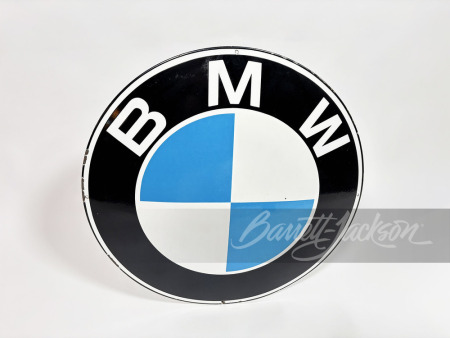 1960S BMW AUTOMOBILES PORCELAIN SIGN