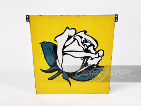 1950S WHITE ROSE GASOLINE PORCELAIN SIGN