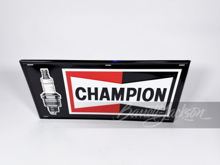 VINTAGE CHAMPION SPARK PLUGS TIN SIGN