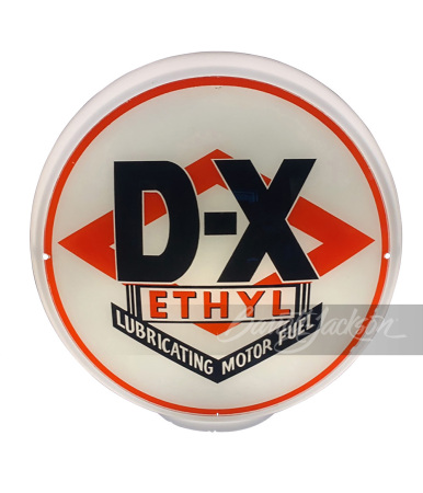 1930S DX ETHYL GAS PUMP GLOBE