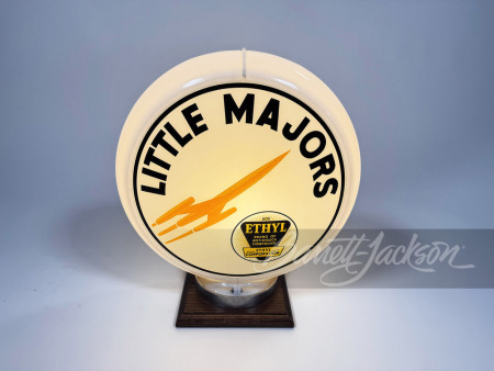 1950S LITTLE MAJORS GASOLINE GAS PUMP GLOBE