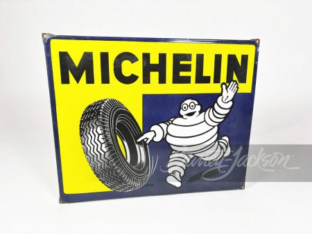 1960S MICHELIN TIRES PORCELAIN SIGN