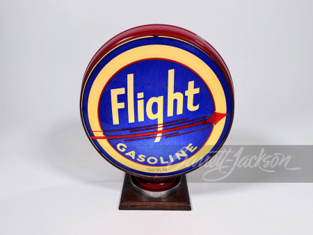 1930S FLIGHT GASOLINE GAS PUMP GLOBE