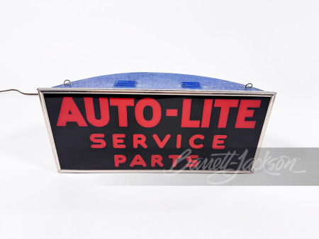 1930S-40S AUTO-LITE SERVICE/PARTS LIGHT-UP SIGN