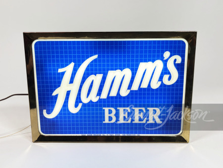 1950S HAMM'S BEER LIGHT-UP SIGN