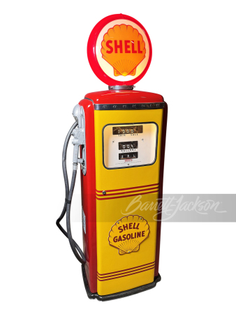 1955 SHELL OIL TOKHEIM #300 GAS PUMP