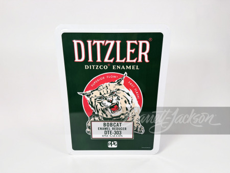 NEWER DITZLER AUTOMOTIVE PAINT TIN SIGN