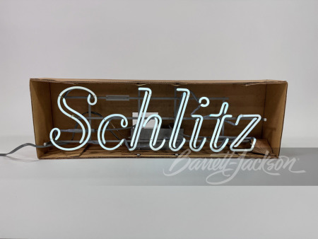 1950S SCHLITZ BEER NEON SIGN