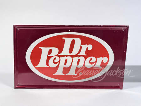 1970S DR PEPPER SODA TIN SIGN