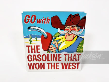 1960S PHILLIPS 66 TIN SIGN