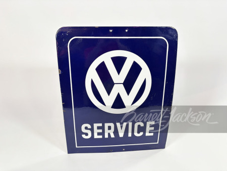 1960S VOLKSWAGEN SERVICE PORCELAIN SIGN