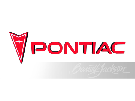 LARGE AND NEWER PONTIAC AUTOMOBILES LIGHT-UP SIGN