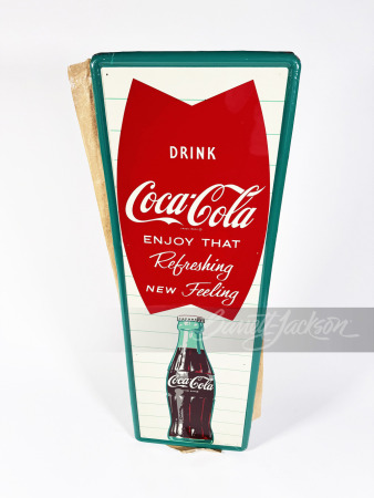 LATE 1950S-EARLY '60S COCA-COLA TIN SIGN