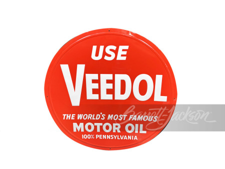 1950S VEEDOL MOTOR OIL TIN SIGN