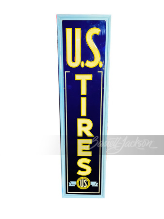 1930S-40S U.S. TIRES TIN SIGN