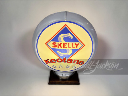 1950S SKELLY KEOTANE GASOLINE GAS PUMP GLOBE