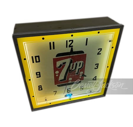 1940S 7UP NEON CLOCK