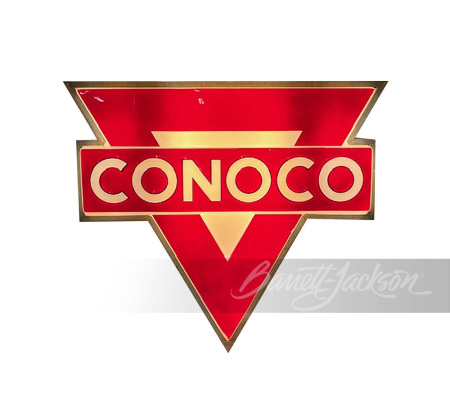 1954 CONOCO OIL LIGHT-UP SIGN