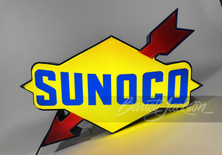 SUNOCO OIL LIGHT-UP SIGN