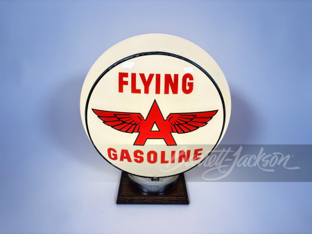 ASSOCIATED FLYING A GASOLINE GAS PUMP GLOBE