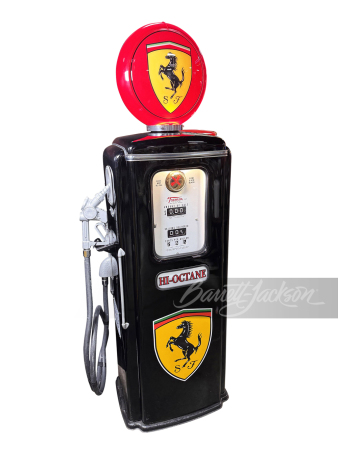 1950S TOKHEIM MODEL #39 GAS PUMP IN FERRARI REGALIA