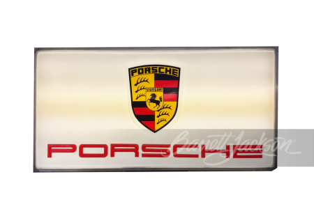 1970S-80S PORSCHE AUTOMOBILES LIGHT-UP SIGN