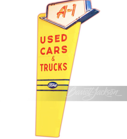 1950S FORD A-1 USED CARS SIGN