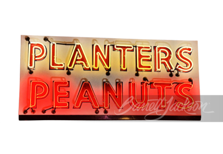 1930S PLANTERS PEANUTS NEON PORCELAIN SIGN