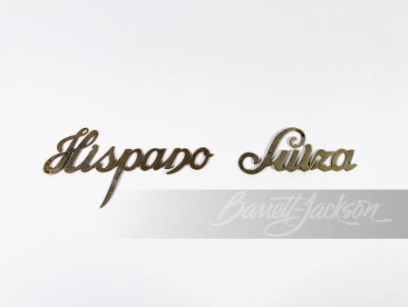 1920S HISPANO-SUIZA RADIATOR GRILLE BADGE