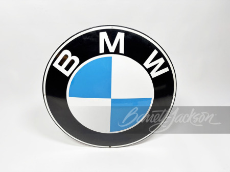 1960S BMW AUTOMOBILES PORCELAIN SIGN