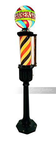 1920S THEO KOCHS BARBER POLE