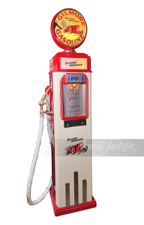 1930S GILMORE RED LION GASOLINE TOKHEIM 36B GAS PUMP