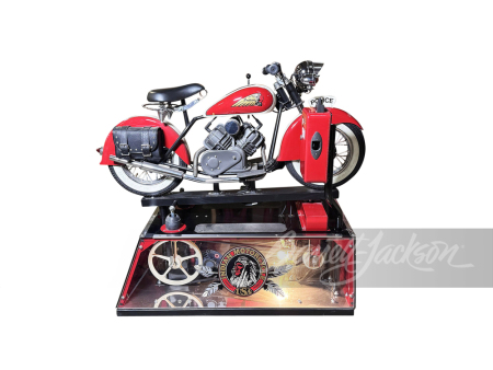 VINTAGE INDIAN MOTORCYCLE KIDDIE RIDE