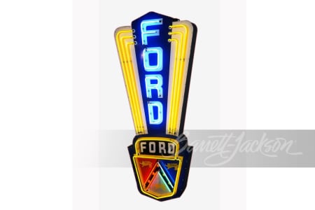 1953 FORD JUBILEE NEON PORCELAIN SIGN