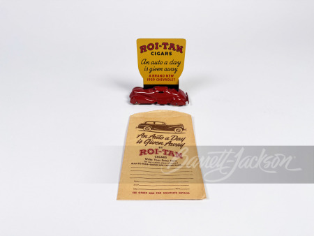 1939 ROITAN CIGARS AUTO GIVEAWAY DISPLAY