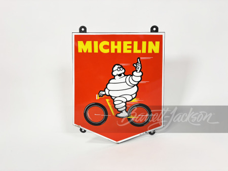 CIRCA 1960S MICHELIN CYCLE TIRES PORCELAIN SIGN