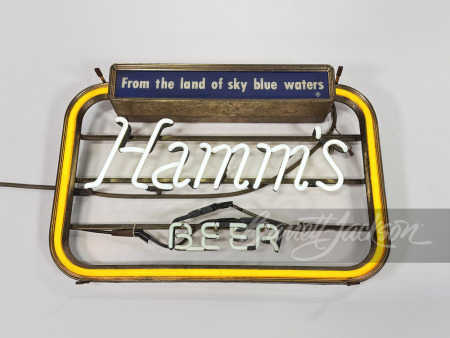 LATE 1950S HAMM'S BEER NEON SIGN