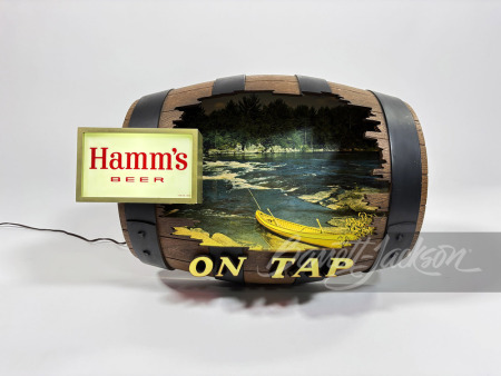 1961 HAMM'S BEER LIGHT-UP SIGN