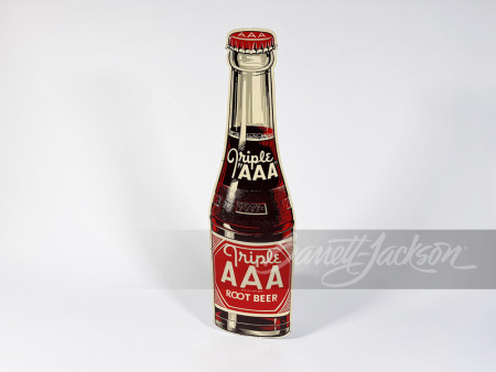 1948 AAA ROOT BEER TIN SIGN