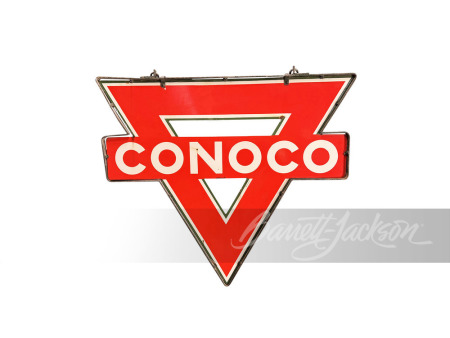 1930S-40S CONOCO OIL PORCELAIN SIGN