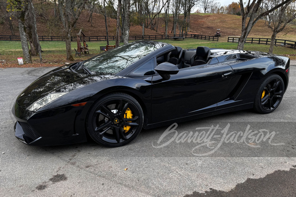 Lot 496 2010 LAMBORGHINI GALLARDO LP560-4 SPYDER | Barrett