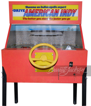 1967 AMERICAN INDY SLOT CAR CHALLENGE ARCADE GAME