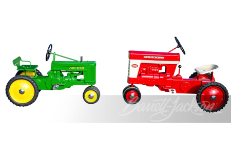 PAIR OF 1950S PEDAL TRACTORS